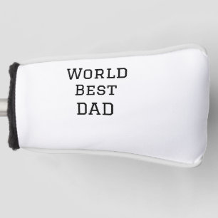 Couvre-club De Golf World best DAD PÈRE ajouter nom texte sport