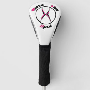 Couvre-club De Golf X marque l'emplacement