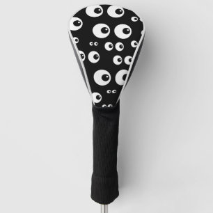 Couvre-club De Golf Yeux écarquillés