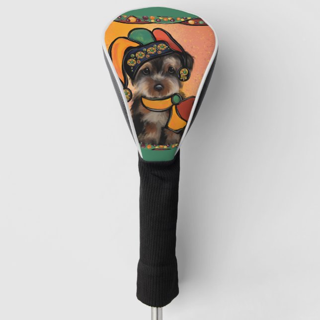 Couvre-club De Golf Yorkie Poo (Devant)