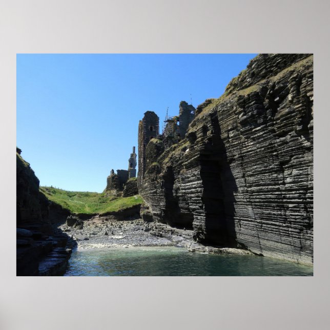 Cove by Sinclair Castle Poster (Vorne)