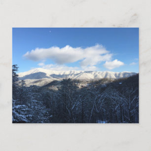 Cove Mountain im Winter Postkarte