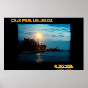 Cove Point Leuchtturm Poster