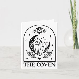 Coven Bride Witchy Gothic Wedding Bachelorette Karte