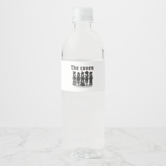 coven mystical bachelorette party black and white (Vorderseite)