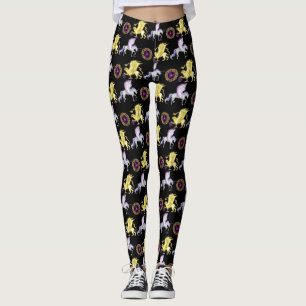 Coven-Symbol-Spiralen-Wesentlich-Einhorn Griffon Leggings