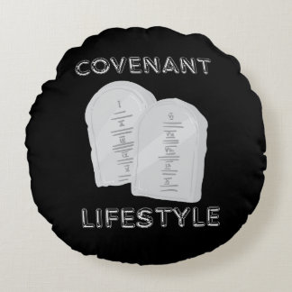 Covenant Lifestyle by Choice Rundes Kissen