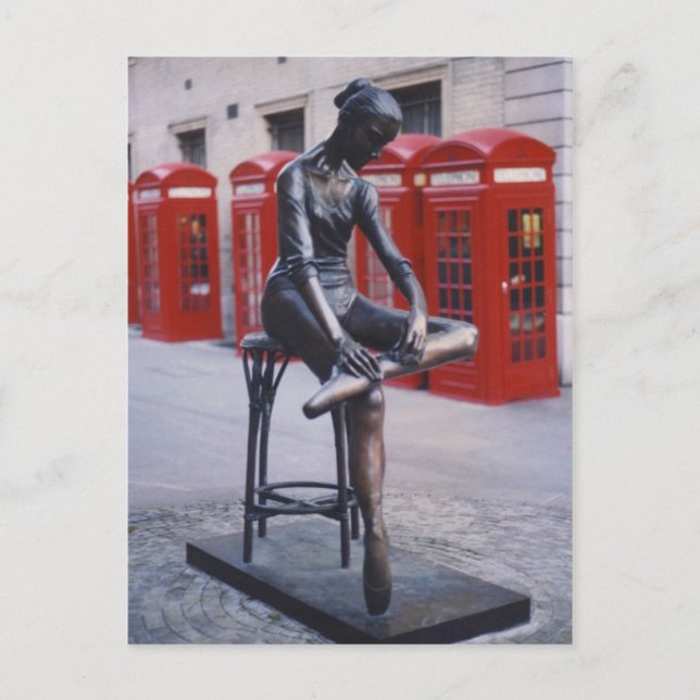 Covent Garden Dancer Postkarte (Vorderseite)