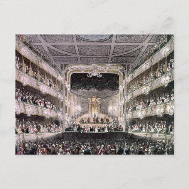 Covent Garden Theater Postkarte (Vorderseite)