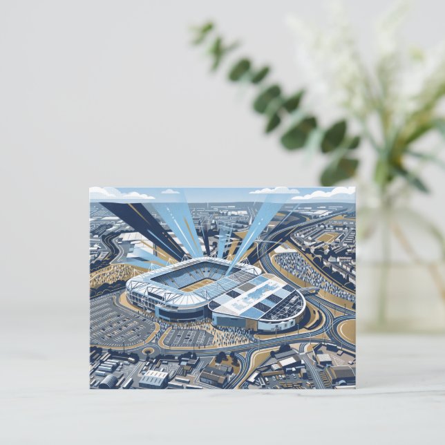 Coventry-Stadion Postkarte (Stehend Vorderseite)