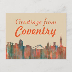 COVENTRY UK SKYLINE - Cartes postales
