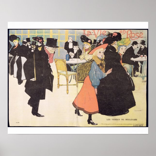 Cover-Abbildung für "La Vie en Rose", 1903 (Spalte Poster (Vorne)