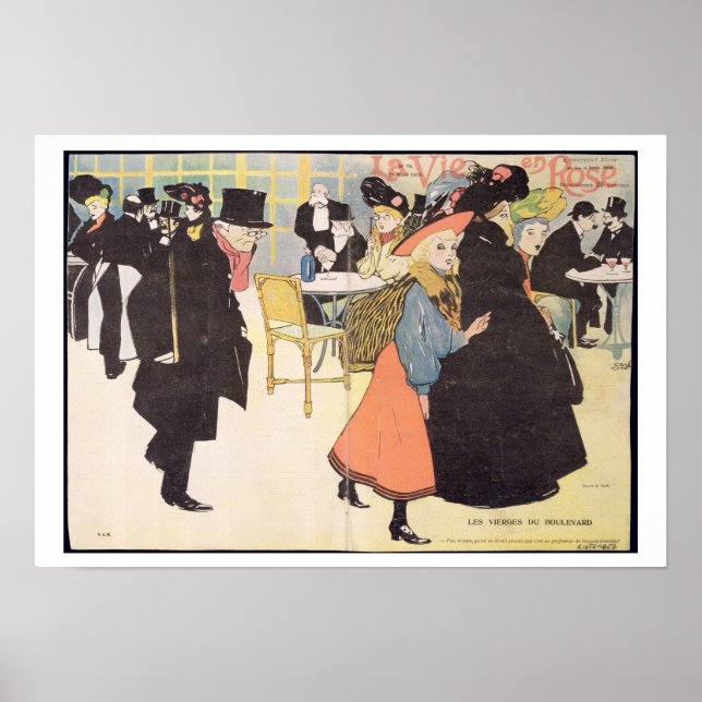Cover-Abbildung für "La Vie en Rose", 1903 (Spalte Poster (Vorne)