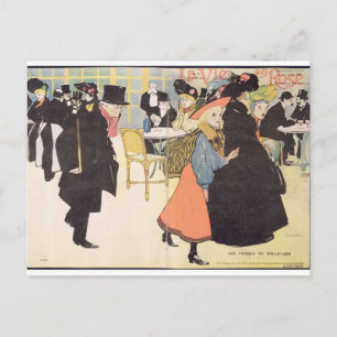 Cover-Abbildung für "La Vie en Rose", 1903 (Spalte Postkarte