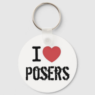Cover-Band die Posers-Schlüsselkette Schlüsselanhänger