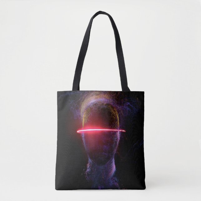 Cover black kaleidoscope abstract tasche (Vorderseite)