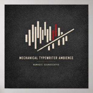 Cover des Albums Mechanical Typewriter Ambience Poster