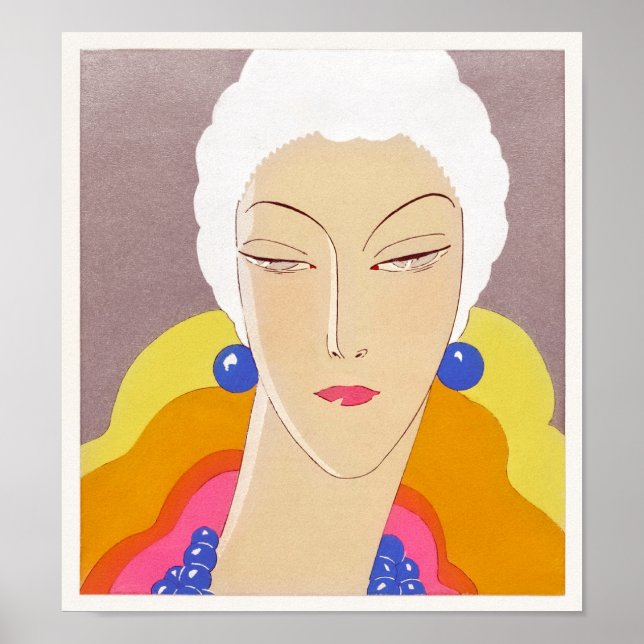 Cover des Modemagazins Art-Goût-Beauté Poster (Vorne)