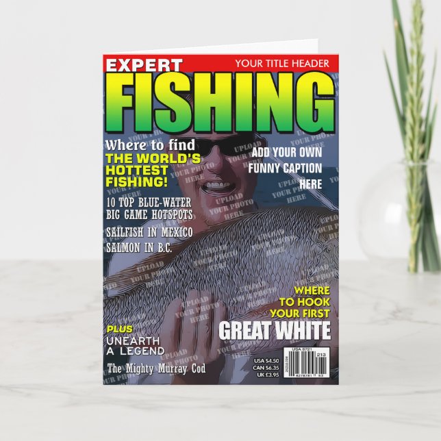 Cover des Personalisierten Magazins Fischen Karte (Vorderseite)