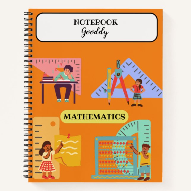 Cover for Mathematical Notebook Notizbuch (Vorderseite)
