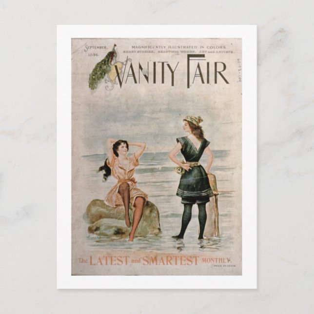 Cover for 'Vanity Fair', September 1896 (Farbe li Postkarte (Vorderseite)