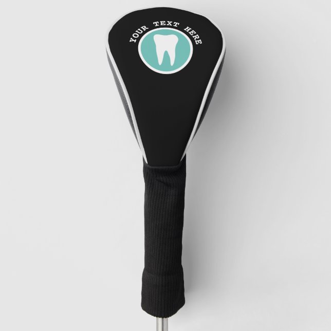 Cover für den Zahnarztlogokler Golf Headcover (Vorderseite)