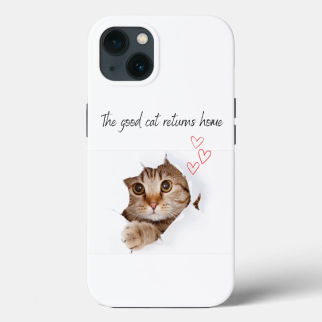 Cover iphone 13 cat lovers (Rückseite)