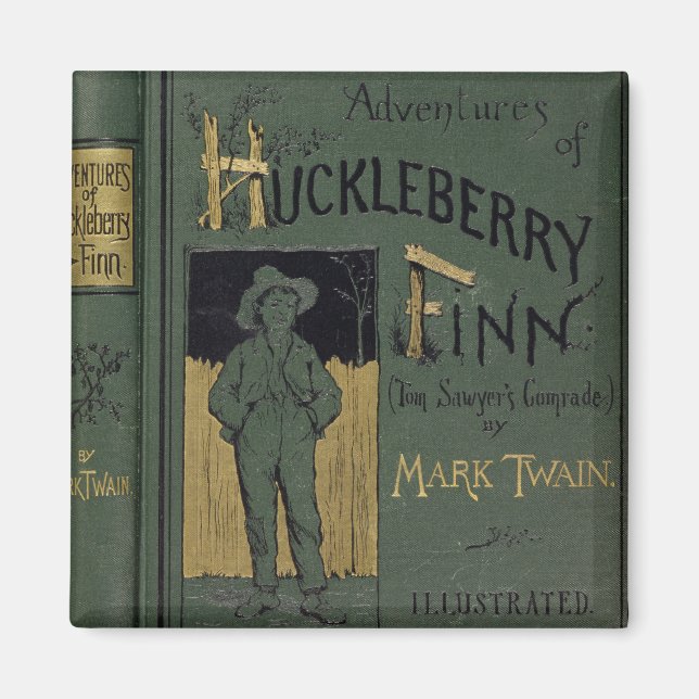 Cover of 'Adventures of Huckleberry Finn' von Mark Magnet (Vorne)