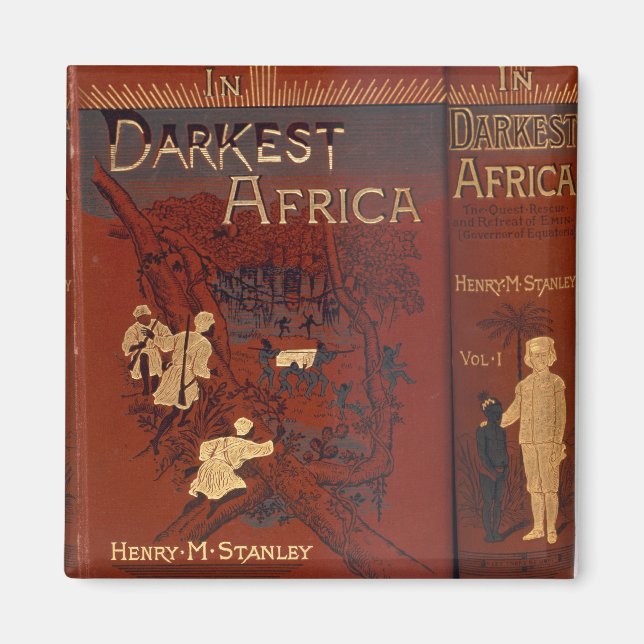 Cover of 'In darkest Africa: or the Quest, Rescue, Magnet (Vorne)