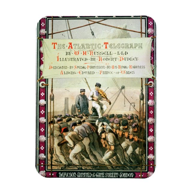 Cover of 'The Atlantic Telegraph' von William Howa Magnet (Vertikal)