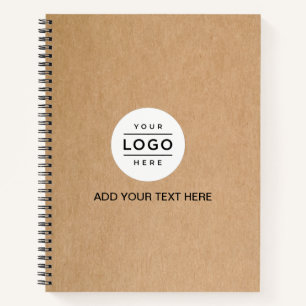 Cover Spirale mit benutzerdefiniertem Logo Notizbuch