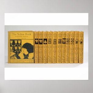 Cover- und Wirbelsäulendesigns für "The Yellow Boo Poster
