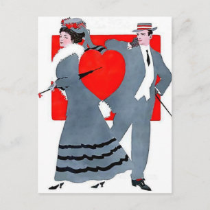 Cover von C Coles Phillips Valentine Edition Postkarte