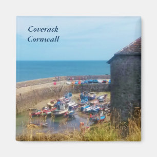 Coverack Hafen die Eidechse Cornwall England Magnet