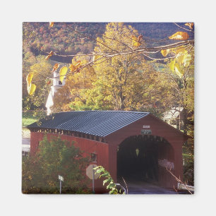 Covered Bridge auf Common West Arlington Vermont Magnet