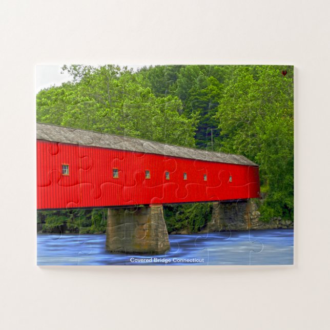 Covered Bridge Connecticut (Horizontal)