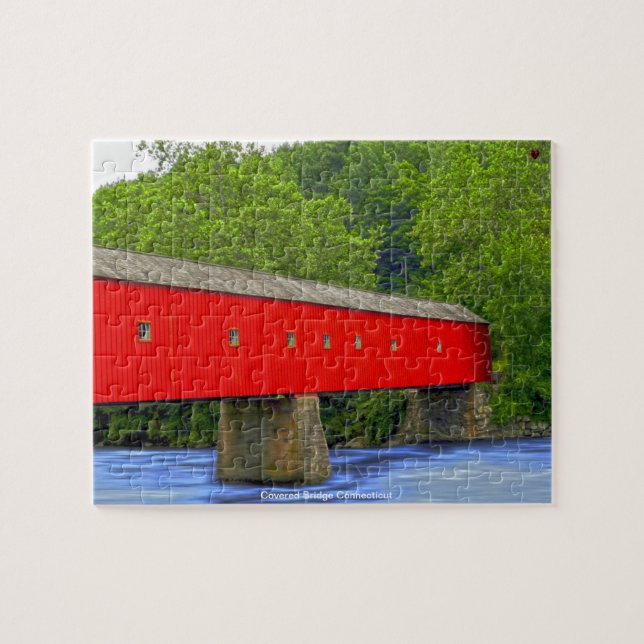 Covered Bridge Connecticut (Horizontal)