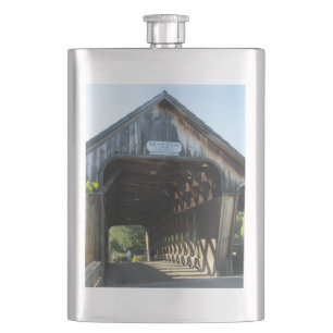 Covered Bridge Flachmann