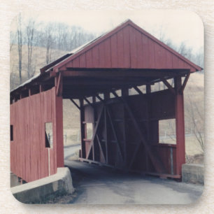 Covered Bridge Getränkeuntersetzer