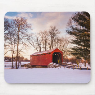 Covered Bridge in Frederick Landkreis Maryland Mousepad