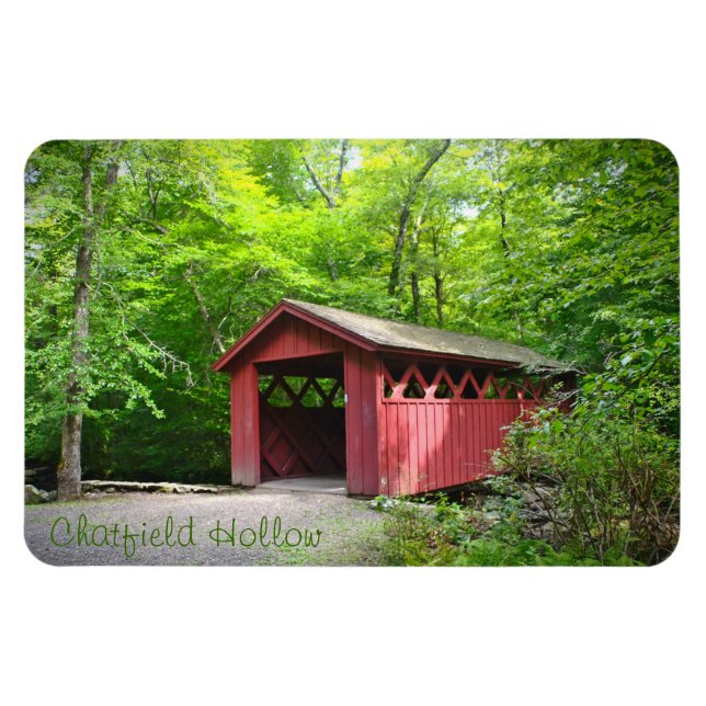 Covered Bridge Large Magnet (Horizontal)