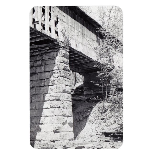 Covered Bridge Magnet (Vertikal)