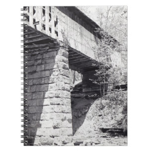 Covered Bridge Notizblock