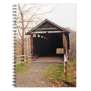 Covered Bridge Notizblock