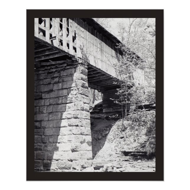 Covered Bridge Poster (Vorderseite)
