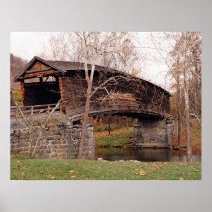 Covered Bridge Poster