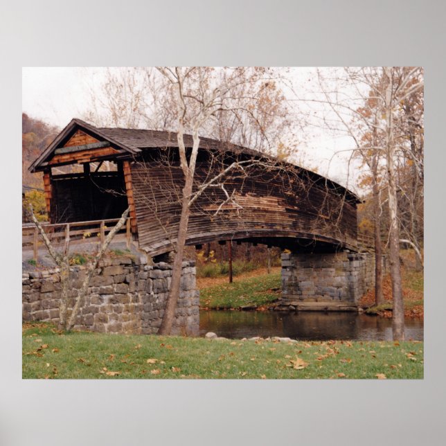 Covered Bridge Poster (Vorne)