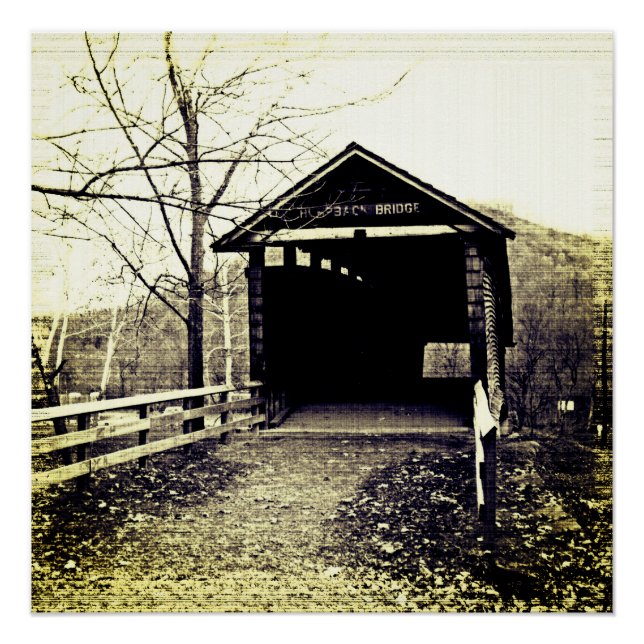 Covered Bridge Poster (Vorderseite)