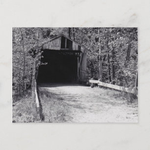 Covered Bridge Postkarte