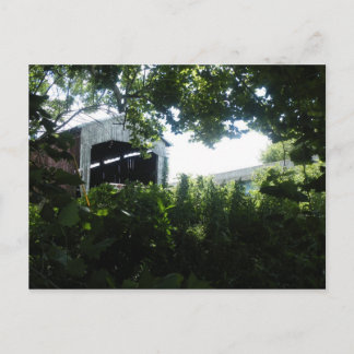Covered Bridge Postkarte